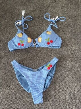 Capittana Stephanie Vichy Fruits Bathing suit